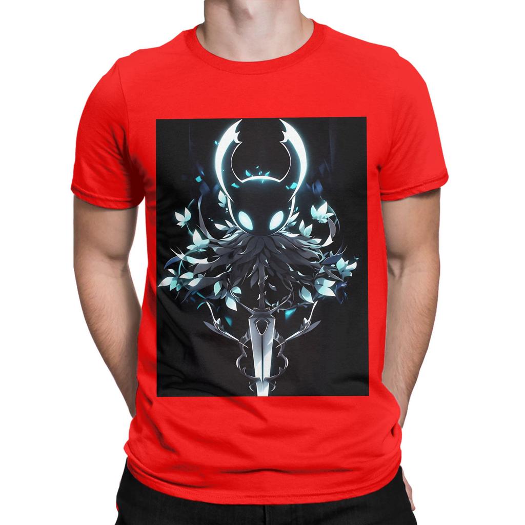 Neon Hollow Knight Novelty 100 Cotton Tshirt Hollow Knight Silksong Tops Tees For Unisex