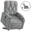 VidaXL Fauteuil Inclinable Électrique, Chaise de Relaxation avec Dossier et Repose-pied Réglables, Siège de Salon, Moderne, 3204734