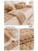 2026 Autumn/Winter Plush, Non-Slip Sofa Cover & Thick Velvet Cushion for Leather Sofas