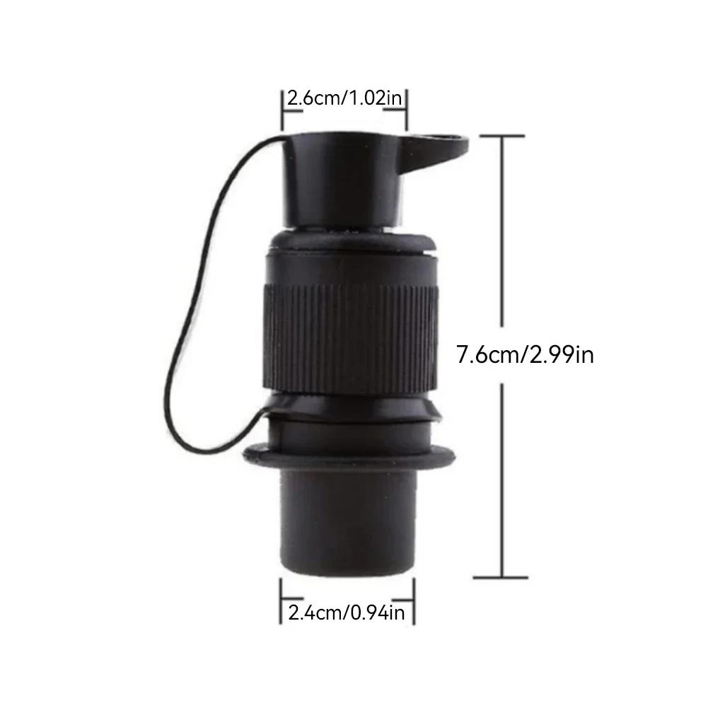 12V 3 Pin 3 Pole Plug-in Trailer Socket Connector Round Trailer Tractor Plug for Electrical Caravan Truck Agricultural Machinery