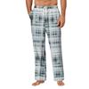 Men's Drawstring Pocket Casual Pants Plaid Stripe Print Pocket Casual Pants Home Pajama Pants