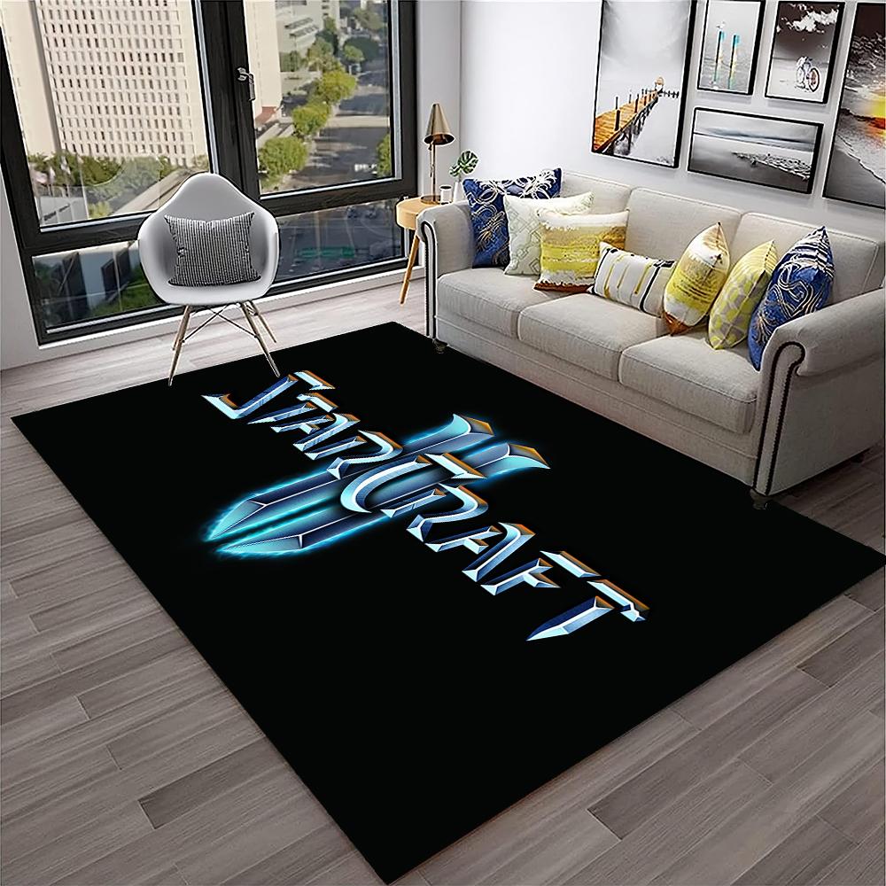 3D Retro Spiel StarCraft Gamer Teppich Teppich für Zuhause Wohnzimmer Schlafzimmer Sofa Fußmatte Dekor, Kinder Spielbereich Teppich Rutschfeste Bodenmatte