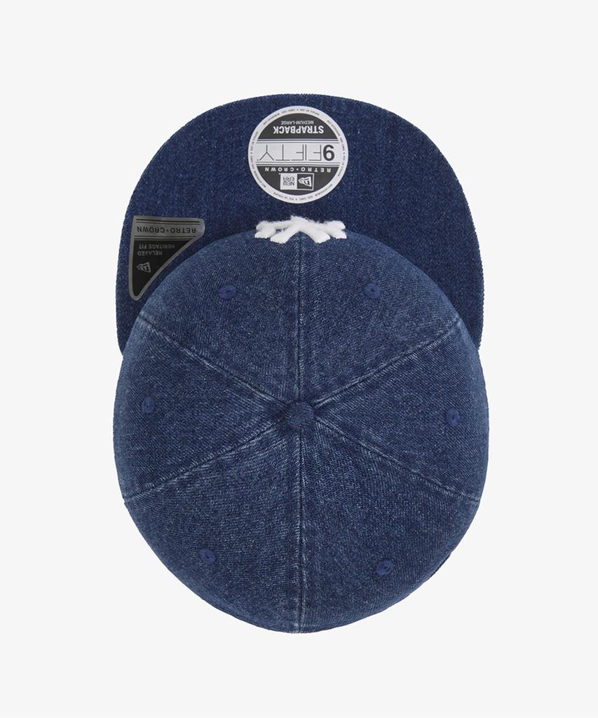 NEW ERA Mlb New York Yankees Denim Basic Retro Crown Strap Bag Indigo