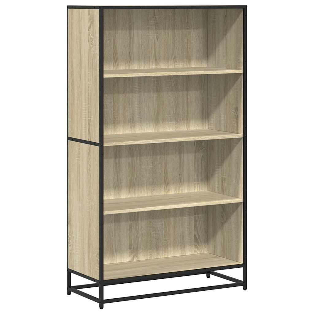 Bookshelf Sonoma Oak 80.5 x 35 x 139 cm Engineered Wood