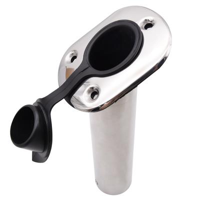 1X 15 / 30 / 90 Degree Stainless Steel Flush Mount Fishing Rod Holder Boat Rod Holders For Marine Boat Yacht Accessories
