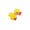 Compatible With 4 Holes Printed Eye Small Particles Diy Duckling Yellow Duck Early Childhood Education Building Block Accessories Building Bag