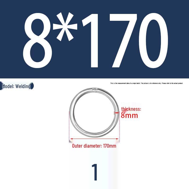 304 Stainless Steel Seamless O-Ring for Lifting and Hammock Yoga Connection