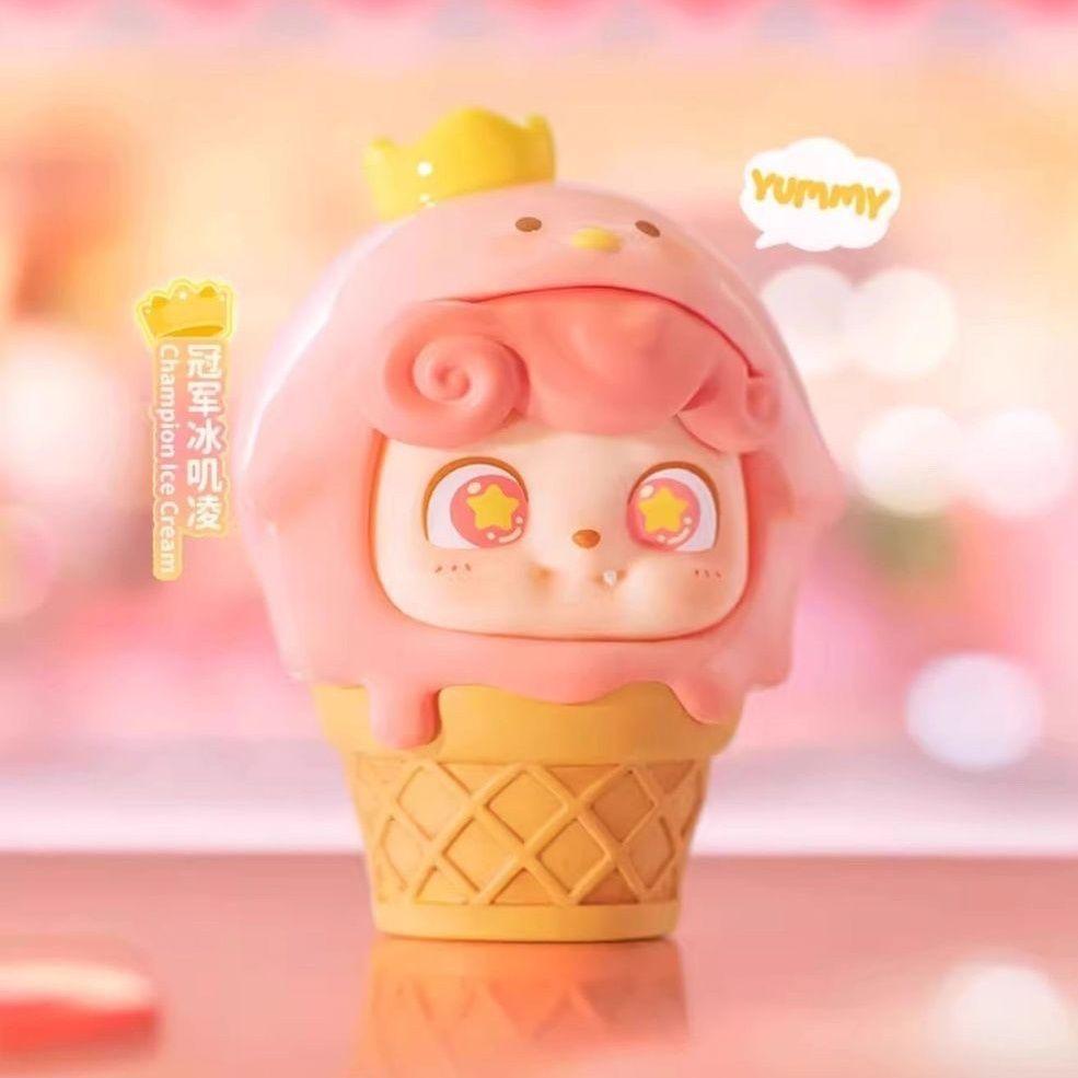 In Stock Q.Kid Street Snack Mini Series Toys Bag Dolls Cute Action Figure Desktop Ornaments Gifts Collection