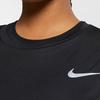 Nike Tricou de antrenament pentru alergare cu mânecă lungă Dri-FIT Slim Fit Femei Topuri Negru AJ8129-010