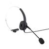 Monaural Phone Headset with Noise Canceling Microphone Volume Adjustable Office Telephone Headset with USB C To USB