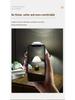 Retro Chinese Floral Table Lamp: Solid Wood Bedside Light for a Warm, Inviting Atmosphere