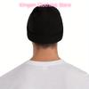 1pc Anime Capybara Eating Pizza Beanie Hat Acrylic Knit Fabric, Lightweight, Stretchable, Toggle Closure, Hand Washable