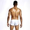 Men Boxer Underwear Low Waist Breathable Smooth Wiring Perfect Fit Shorts Panties Solid Color Loose Fit Home Underwear