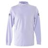 Sinacova Men's Long Sleeve T-Shirt, High Neck, Mock Neck, Acrylic, Rayon, Nylon, and Polyurethane, Warm, Size L (Snow Violet), 24210080
