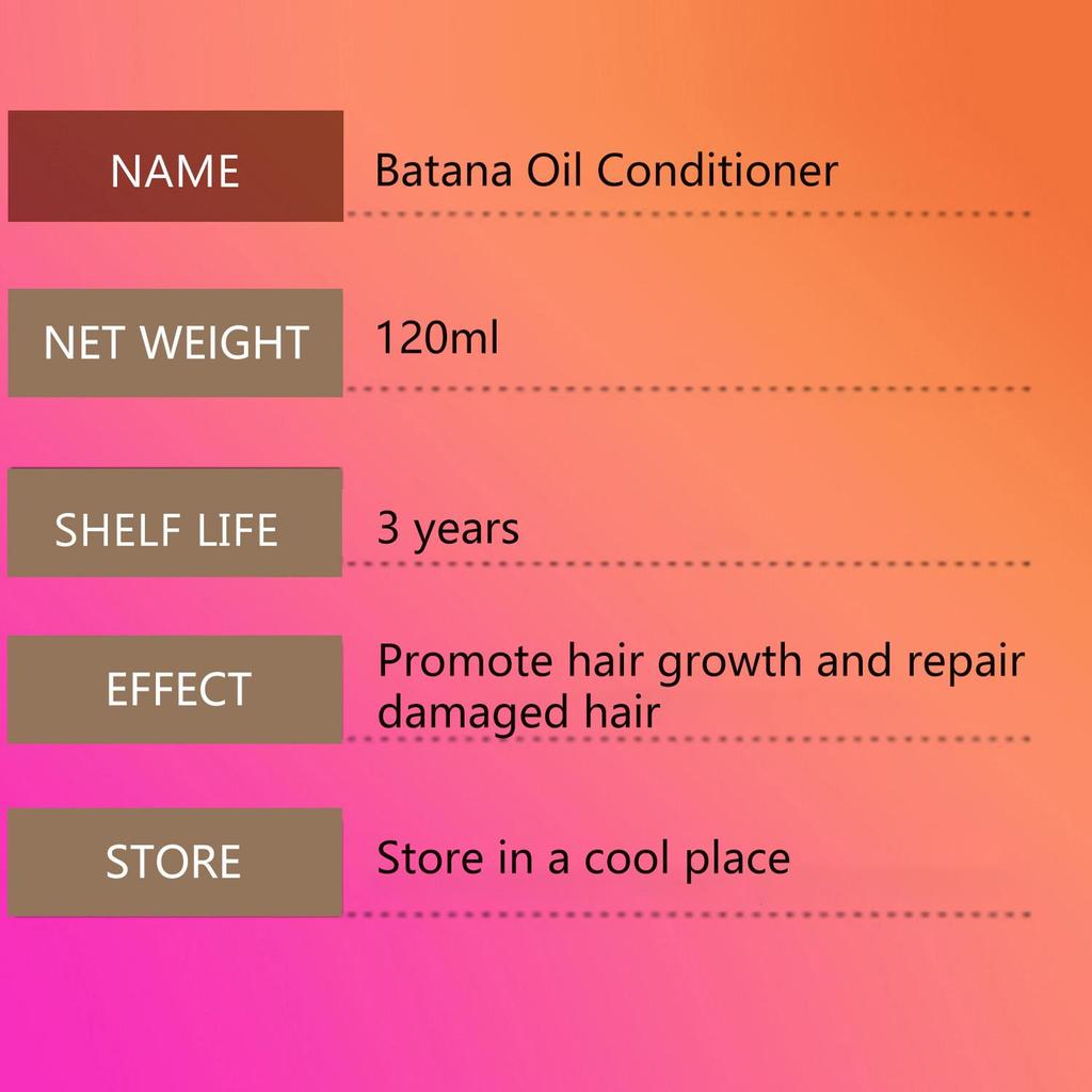 Raw Batana Oil for Hair Growth,Natural,Pure,Unrefined and Organic Dr. Sebi Batana Oil from Honduras,Repair Hair Split End for Men & Women(120ML)