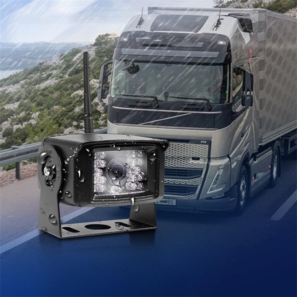 Truck DVR Wireless Dash Camera 7" Monitor Rear View System For Parking Rearview