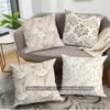 Vintage Floral Pillow Covers Pattern Cushion Cover Suitable for Sofa Bedroom Car Pillow Cover