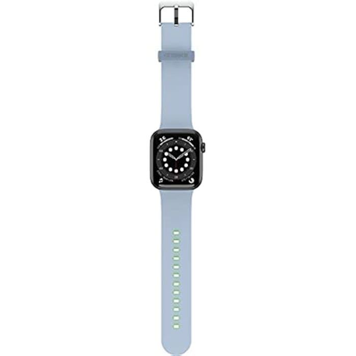 Bracelet de rechange en silicone otterbox all day pour apple watch series 9/8/7/6/se - noir