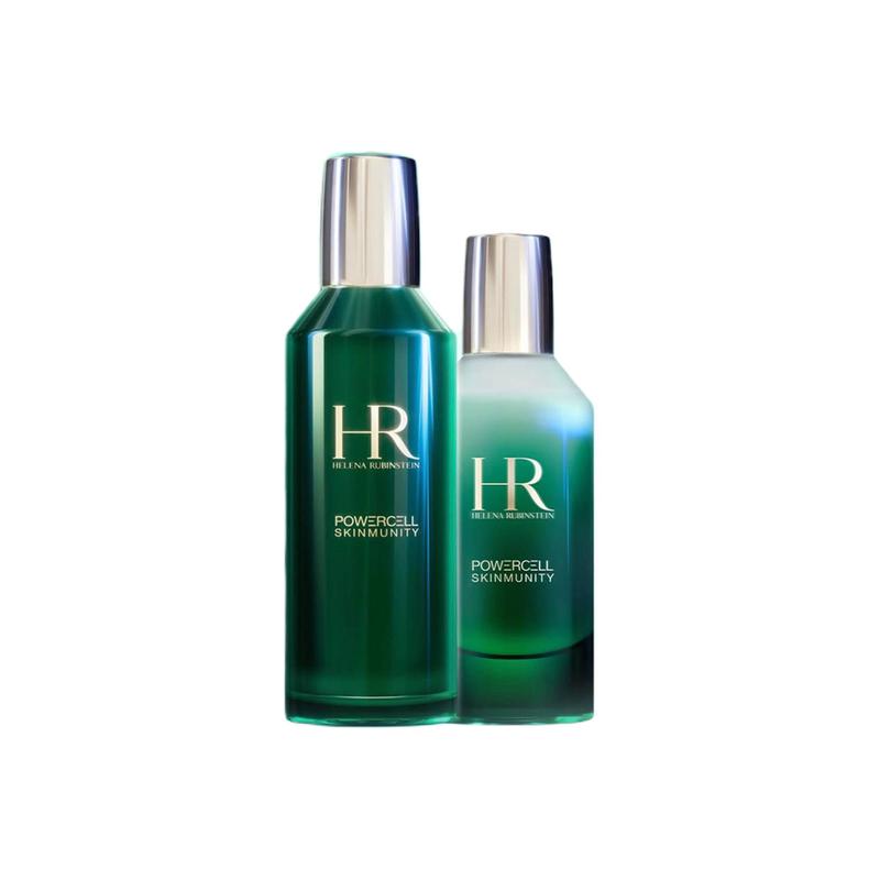 Helena Skin care set HR green bottle water emulsion repair Two-piece set: Green Bottle Water 200ml + Green Bottle Milk 75ml without gift box gift bag