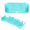 SND‑434 Protective Cover for Switch Lite Built In 2 Game Card Slots Portable Half Packed Protective CoverTurquoise