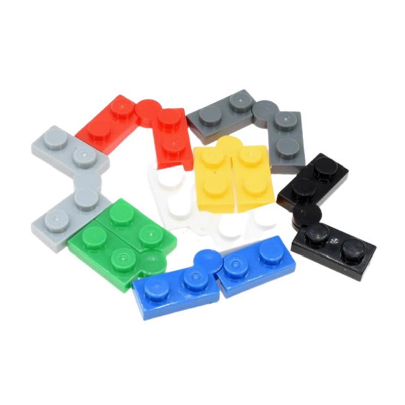 20pcs MOC Compatible with 73983 19954 2429 Hinge Board 1 X 4 Rotating Building Block Particles Children's Creative Toys