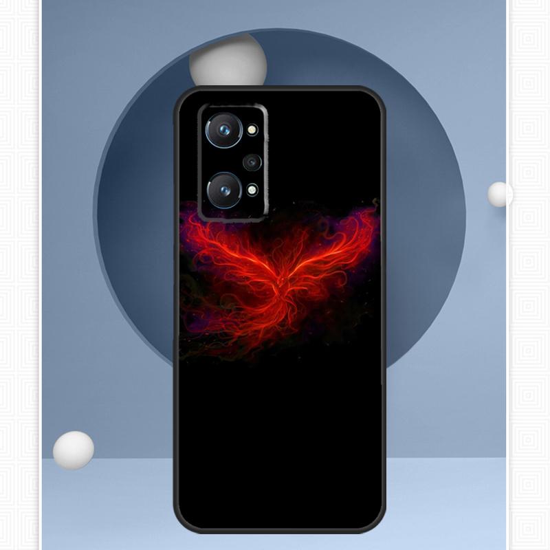 Phoenix Bird For Realme C55 C33 C30 C21Y 10 Pro Plus GT Neo 5 3 3T Case For OnePlus 11 10 Pro Nord 2 2T