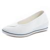One Brand Nurse Shoes Women's White Wedge Heel Soft Sole New Little White Shoes Autumn and Winter Old Beijing Cloth Shoes Flat Sole