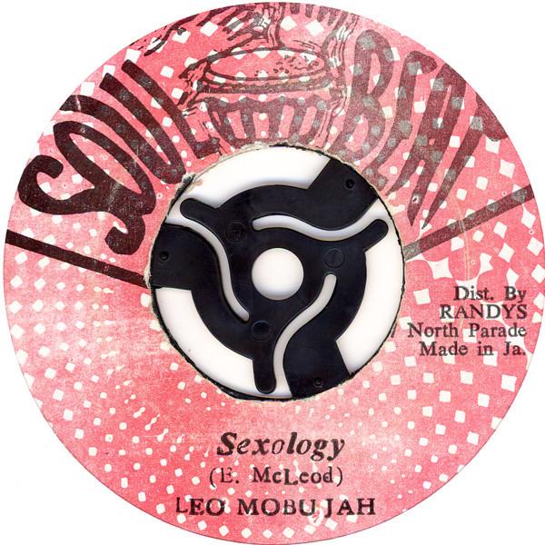 

7-дюймовая пластинка LEO MOBUJAH Sexology NONE Soul Beat 1978 Ямайка Регги Ска Даб Б/у