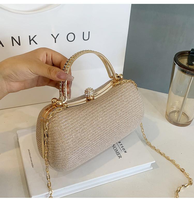 2024 New Trendy Women's Bag Exquisite Texture Simple Versatile Small Bag