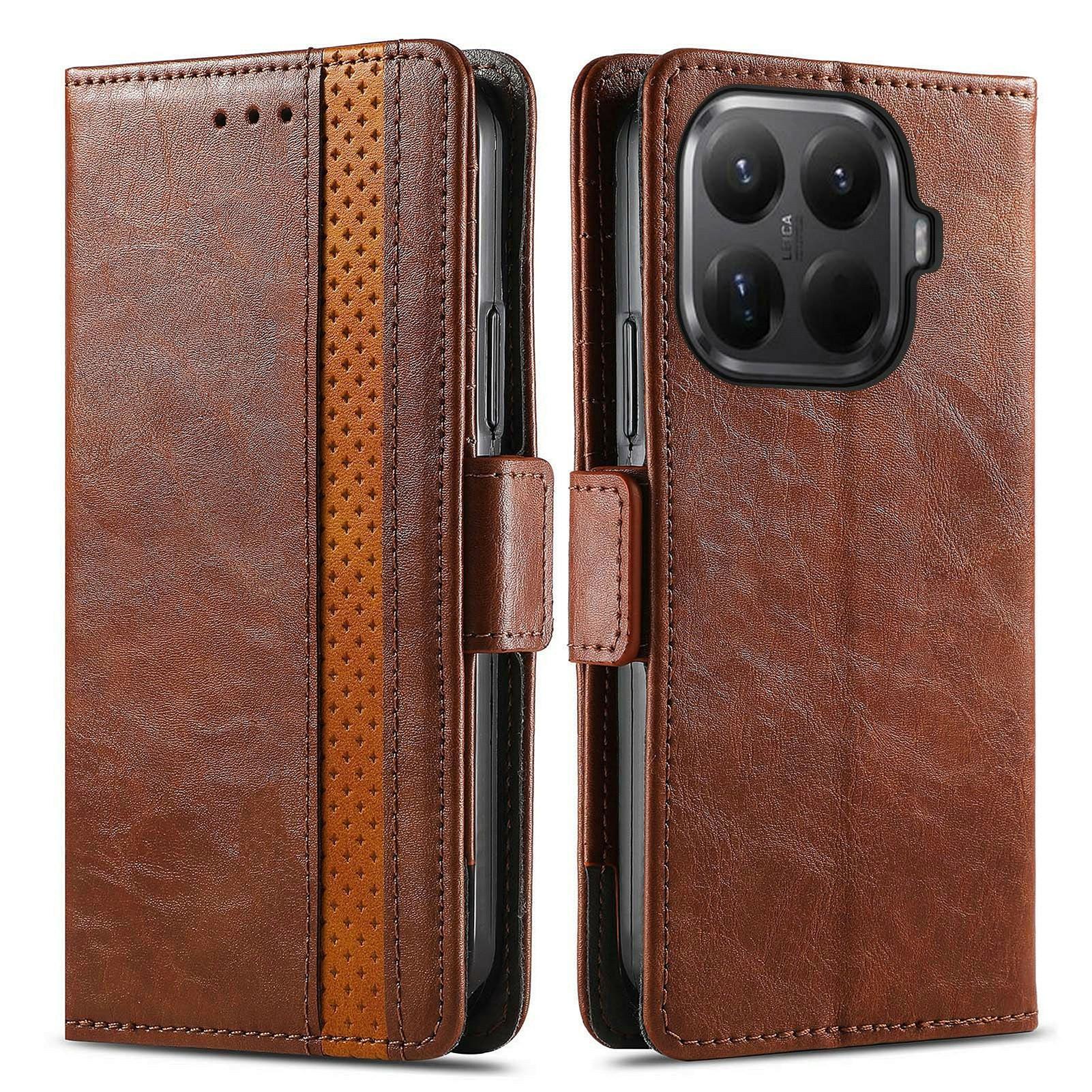 

CASENEO Для телефонів Xiaomi 15T Pro Чохли зі шкіри PU з підставкою та гаманцем з RFID-блокуванням