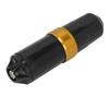 Tattoo Pen Rotatable Adjustable Stroke Length Cartridge Needle RCA Interface for Tattoo Beginners and Artists Black Gold
