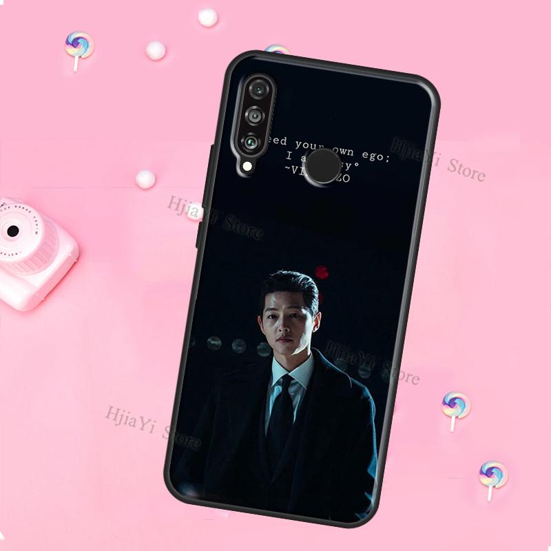 Korean TV Series Vincenzo song joongki For Huawei Honor Magic 5 Lite X8 X9 X8a 50 70 P20 P30 P40 P50 P60 Pro P Smart 2019 Case