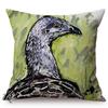 Nordic Bird Oil Painting Art Sofa Decoration Pillowcase Parrot Owl Animal Luxury Chair Cushion Cover Throw Pillow Case