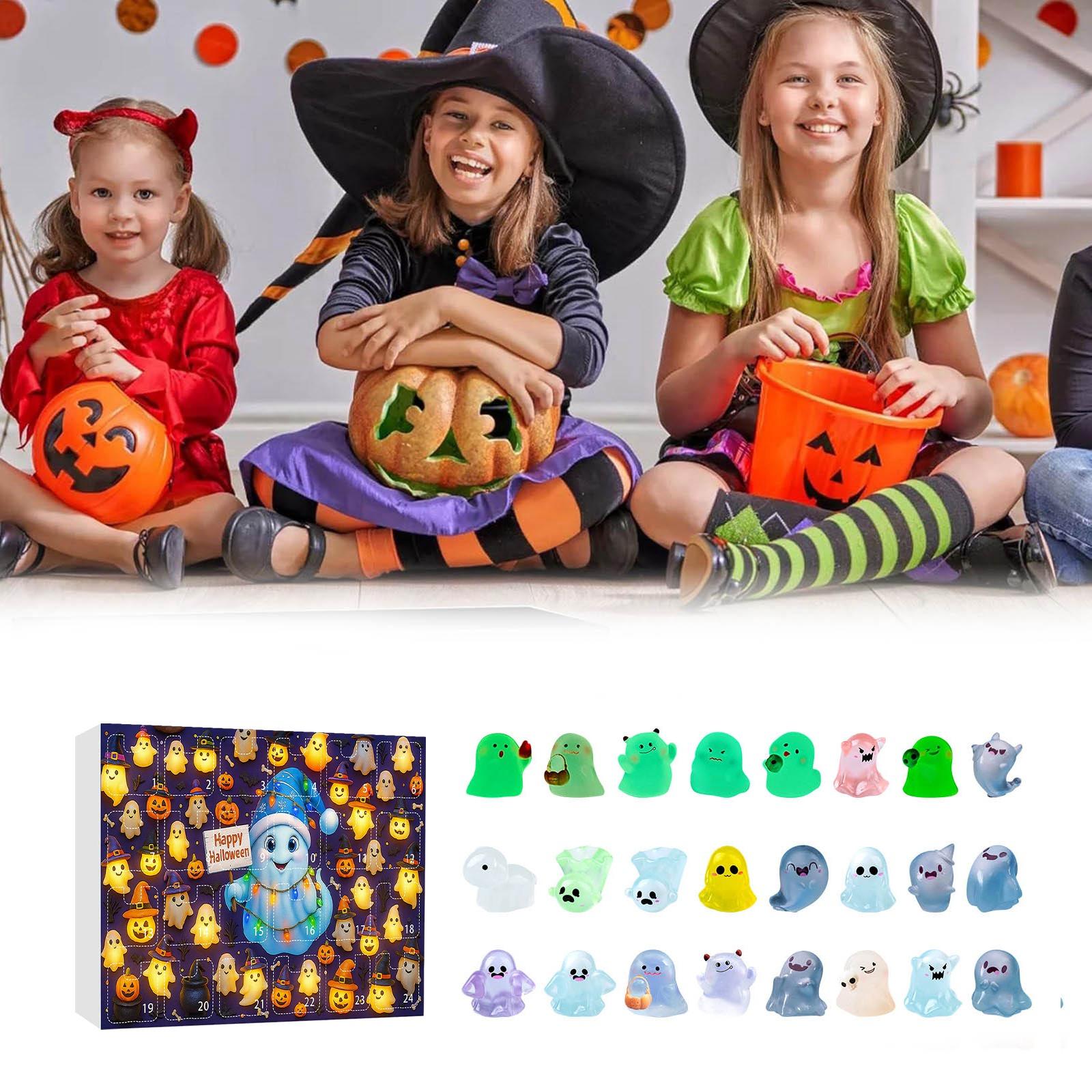 

Advent 24-Day Countdown CalendarHalloween Countdown 24-Day Resin Ornament Series Calendar One Size