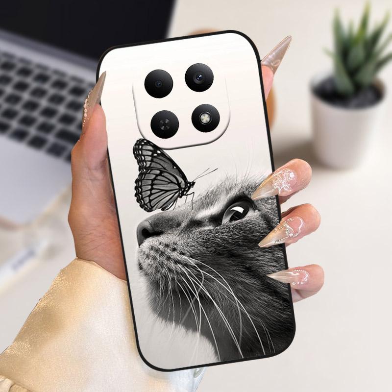 For Redmi Note15 15Pro Case Flowers Lion Camera Protection TPU Silicone Soft Cover For Xiaomi Redmi Note 15 Pro 4G 5G Fundas