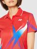 YONEX Short Sleeve Game Sunset Red Japanese Size L To Japanese Size Women's Shirt, (496), (equivalent L)