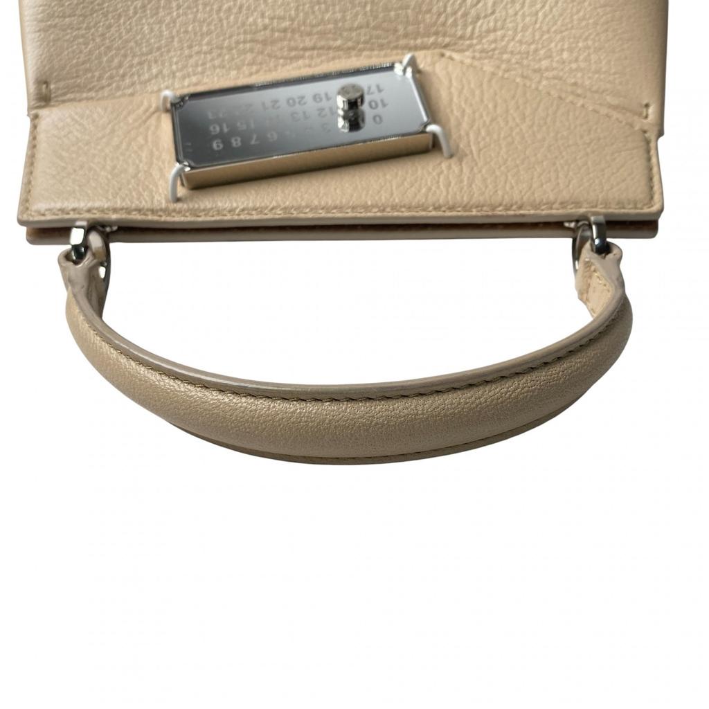 Borsa a tracolla Maison Margiela usata Pelle beige Donna