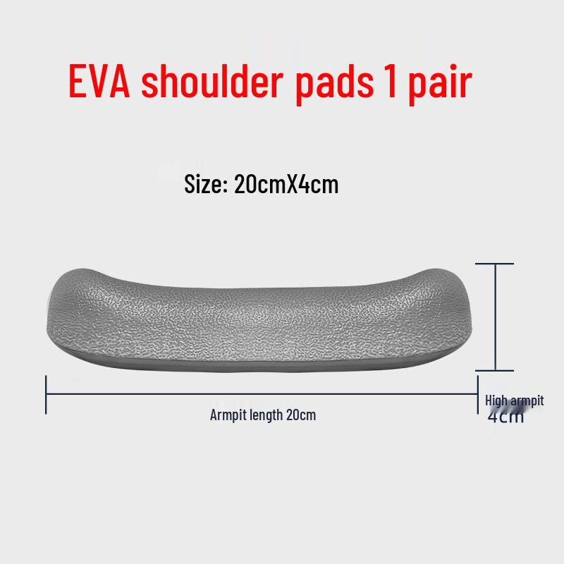 Underarm Crutch Accessories: Double Crutch Sleeves, Grip Handles, Thick Sponge Pad Covers, Soft Underarms