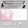 HD Printing Pretty Thread Draft Girl Laptop Mousepad PC Gaming Mouse Pad Computer Mouse Mat Non-slip Carpet Keyboard Mat Deskmat