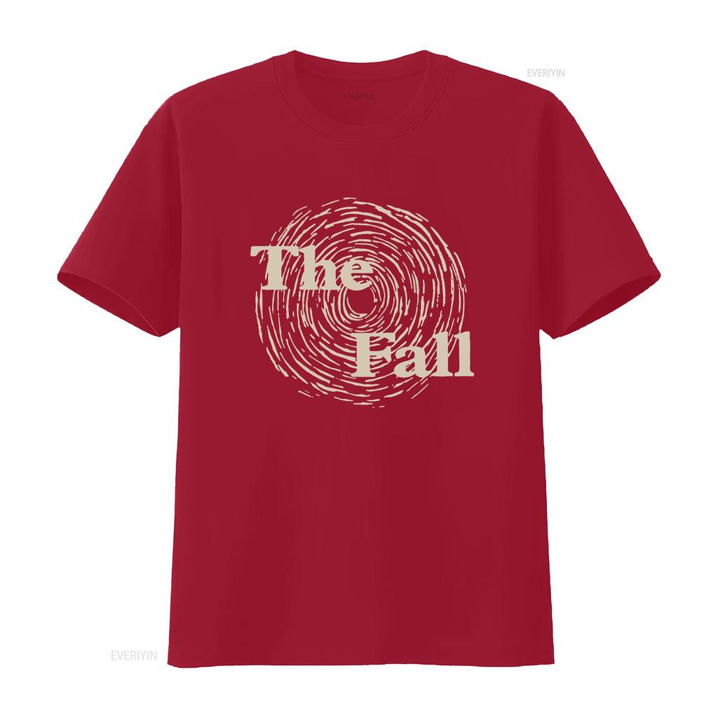 New Limited The Fall T Shirt Vintage Washed Stylish Casual Homme Unisex Graphic Versatile Stretched Fashion Streetwear Soft