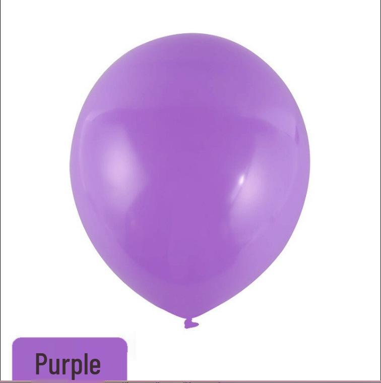 10-Inch Candy Color Latex Balloons for Weddings & Birthdays - 2.2g