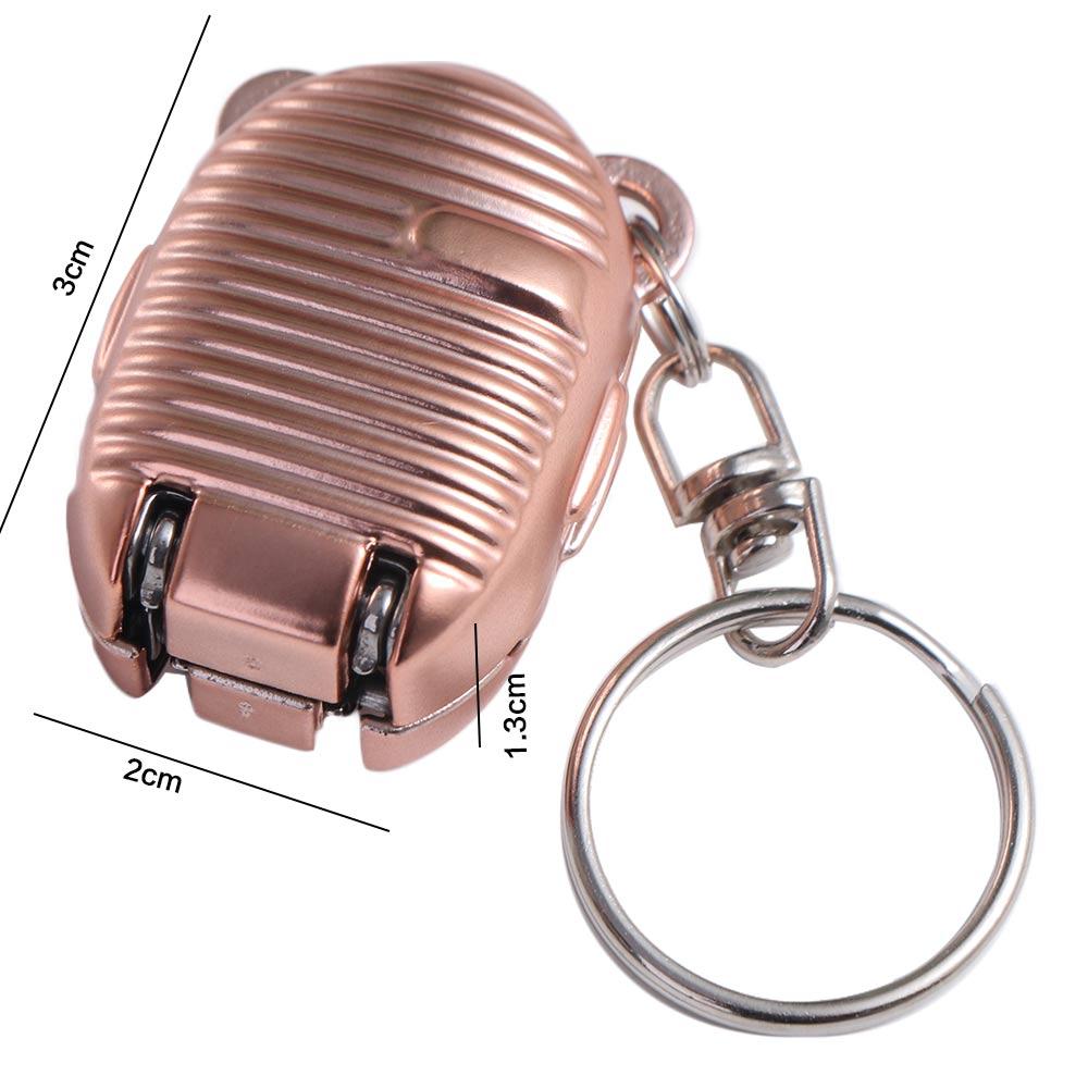 Mini Car Keyring Stainless Steel Fingernail Clipper Creative Nail Clipper Keychain  Trim Nails