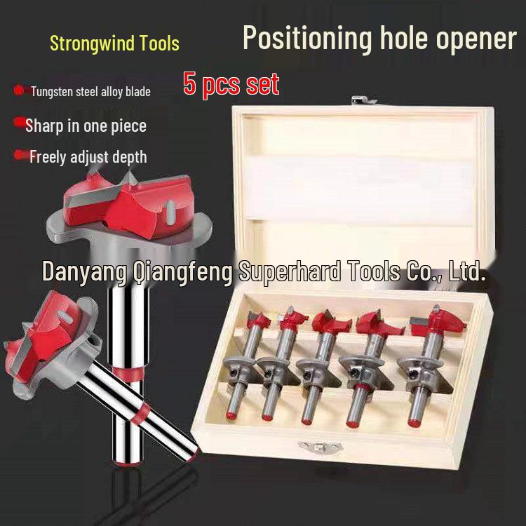 35mm Woodworking Cabinet Door Hinge Hole Opener Drill Bit Set