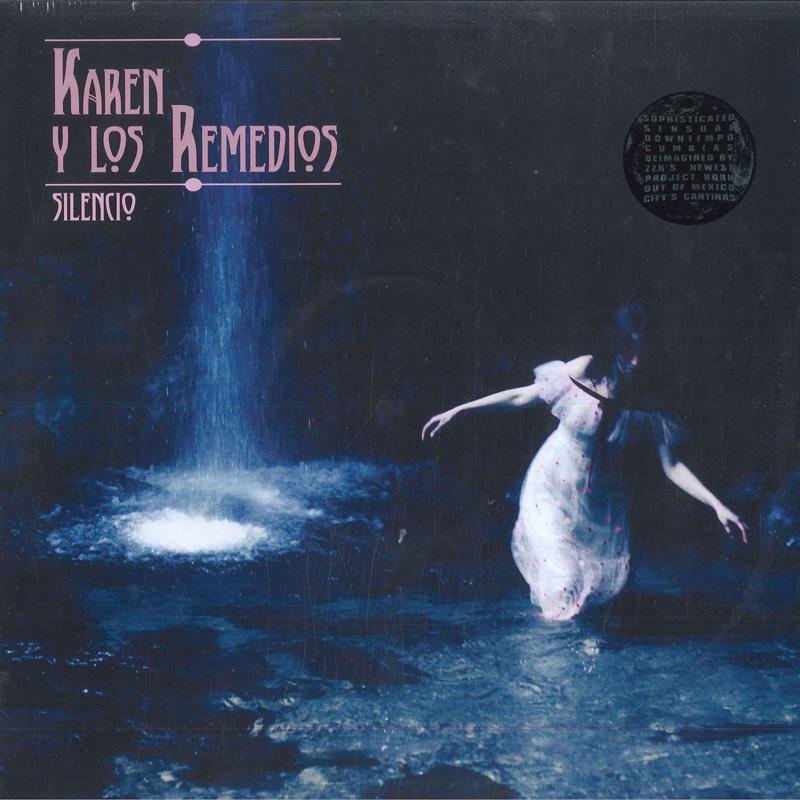 

LP Record KAREN Y LOS REMEDIOS Silencio Black Blue Galaxy Vinyl 758358994341 ZZK Records 2023 US Latin