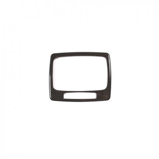 For Benz C-Class W204 2008-2014 ABS Carbon Fiber Console Gear Shift Cover Trim