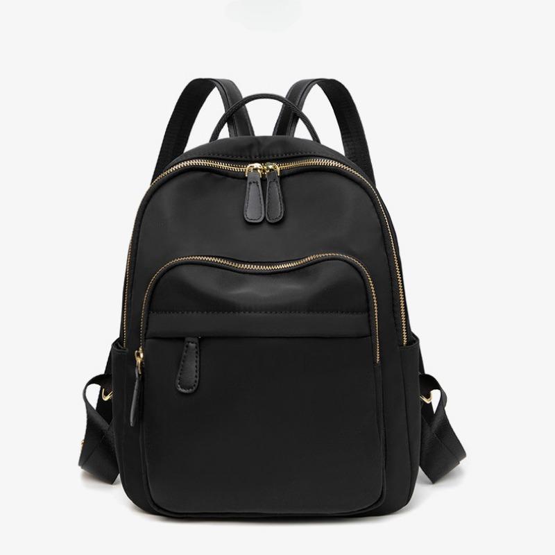 CHALLEN Легкий пригородный рюкзак из ткани Оксфорд, женский летний рюкзак новых моделей, универсальная простая сумка через плечо большой вместимости для отдыха Tide M чёрный