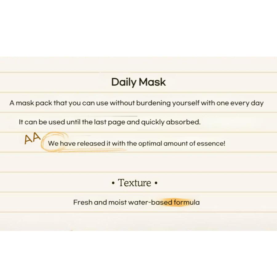 Skinfood Carrot Carotene Daily Mask 30 Sheets