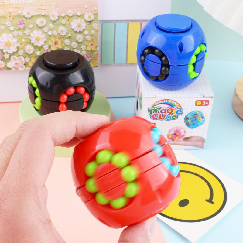 Rotating Magic Bean Finger Spinner Educational Toy for Kids