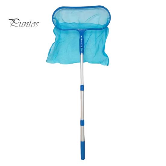 

Скиммерная сетка для бассейна с регулируемой телескопической алюминиевой опорой Простая установка Скиммерная сетка для бассейна Грабли с ультратонкой сеткой Скиммер для листьев бассейна S