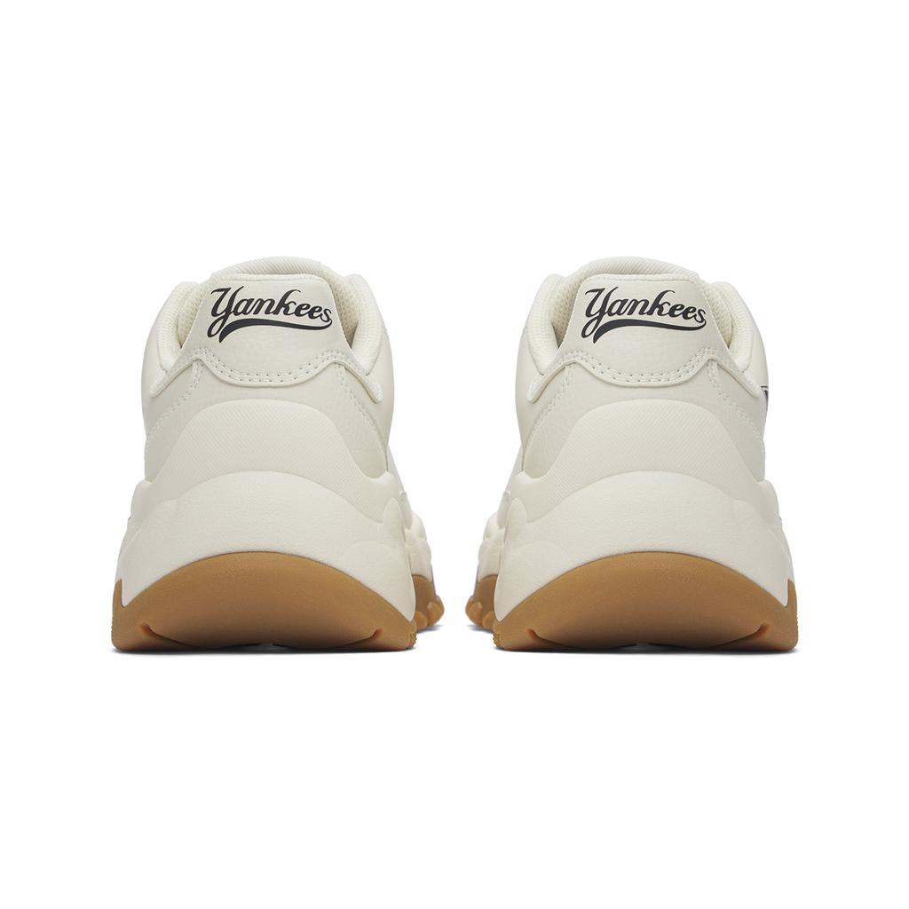 New MLB Big Ball Chunky Low Top Chunky Sneakers Unisex White Black 3ASHBCV4N-50CRS